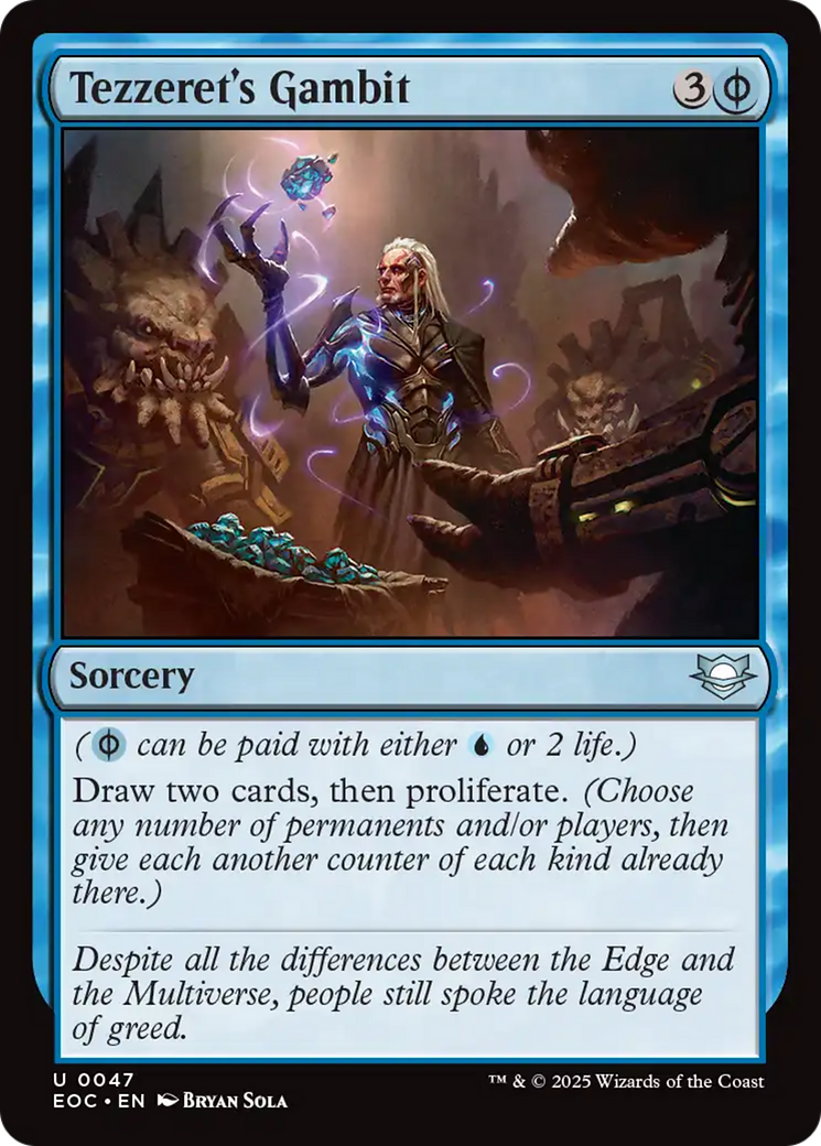 Tezzeret's Gambit [Edge of Eternities Commander] | Boutique FDB TCG