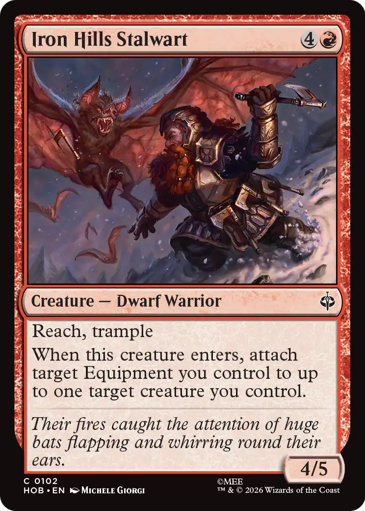 Iron Hills Stalwart [The Hobbit] | Boutique FDB TCG