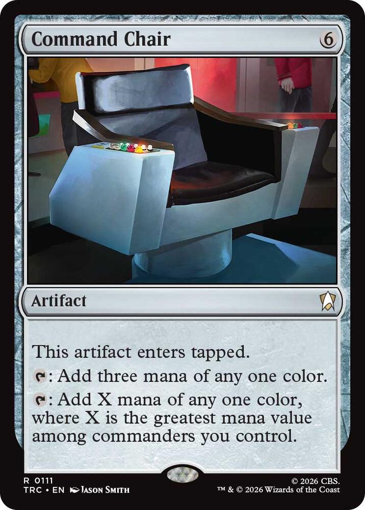 Command Chair (111) [Star Trek Commander] | Boutique FDB TCG