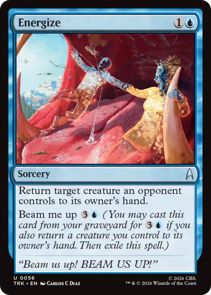 Energize (56) [Star Trek] | Boutique FDB TCG