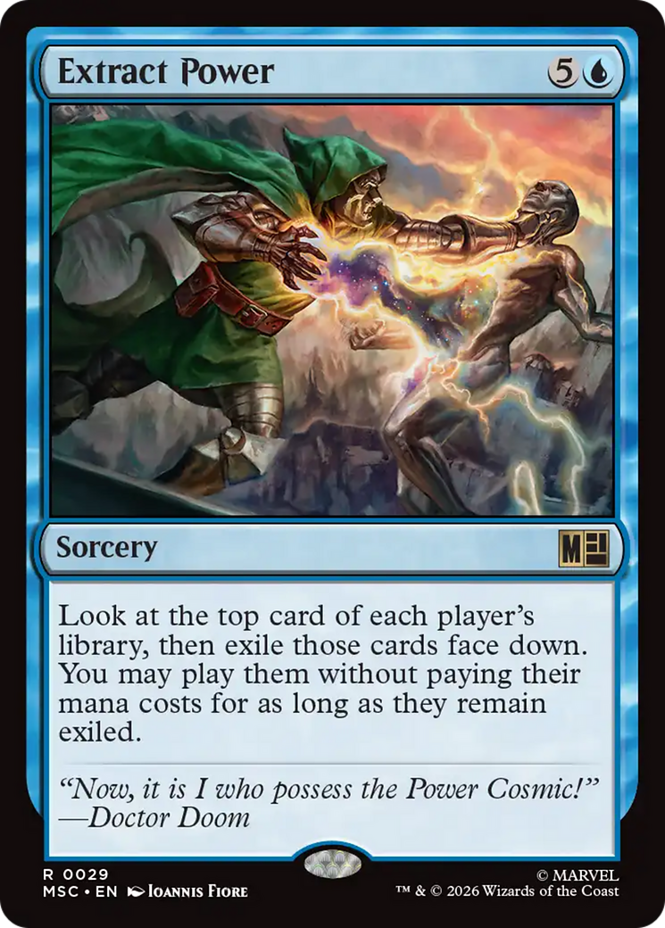 Extract Power [Marvel Super Heroes Commander] | Boutique FDB TCG