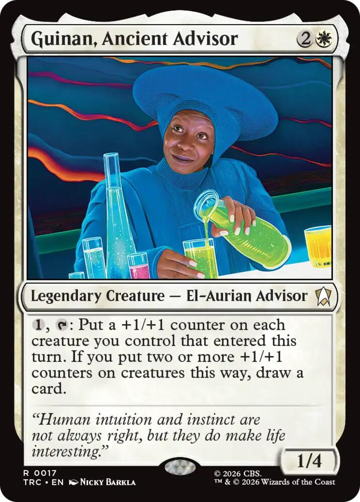 Guinan, Ancient Advisor (Surge Foil) (17) [Star Trek Commander] | Boutique FDB TCG