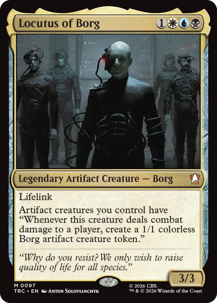 Locutus of Borg (Surge Foil) (97) [Star Trek Commander] | Boutique FDB TCG