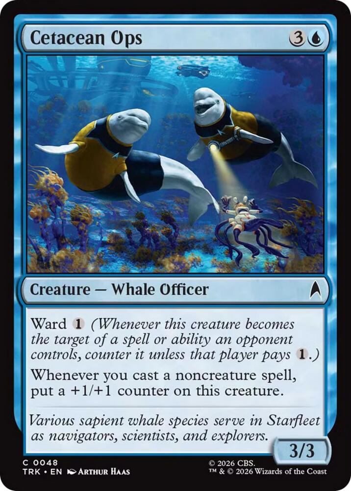Cetacean Ops (48) [Star Trek] | Boutique FDB TCG