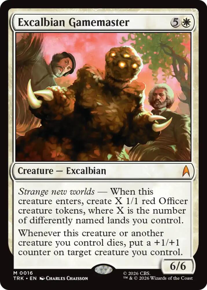 Excalbian Gamemaster (16) [Star Trek] | Boutique FDB TCG