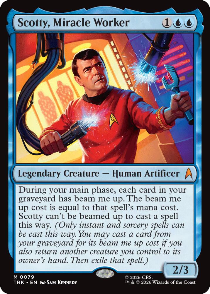 Scotty, Miracle Worker (79) [Star Trek] | Boutique FDB TCG