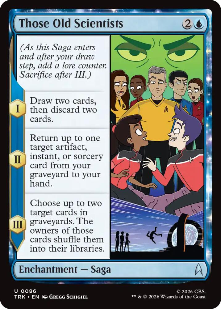 Those Old Scientists (86) [Star Trek] | Boutique FDB TCG