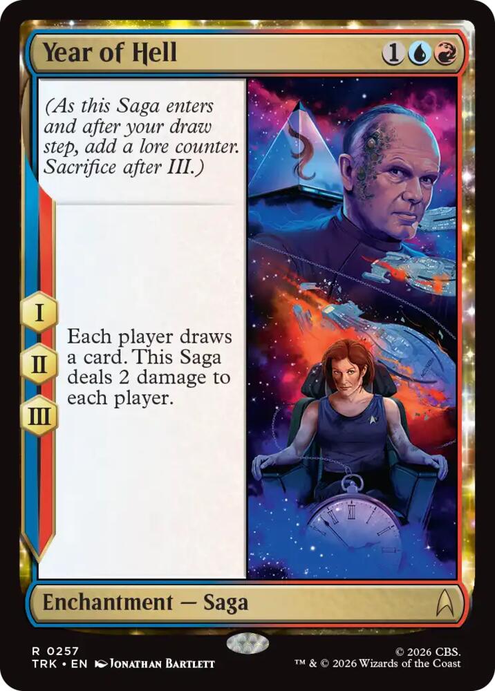 Year of Hell (257) [Star Trek] | Boutique FDB TCG