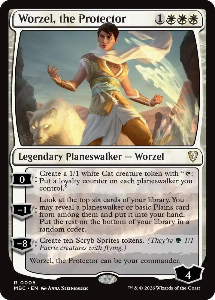 Worzel, the Protector (5) [Mystery Booster Commander Edition] | Boutique FDB TCG