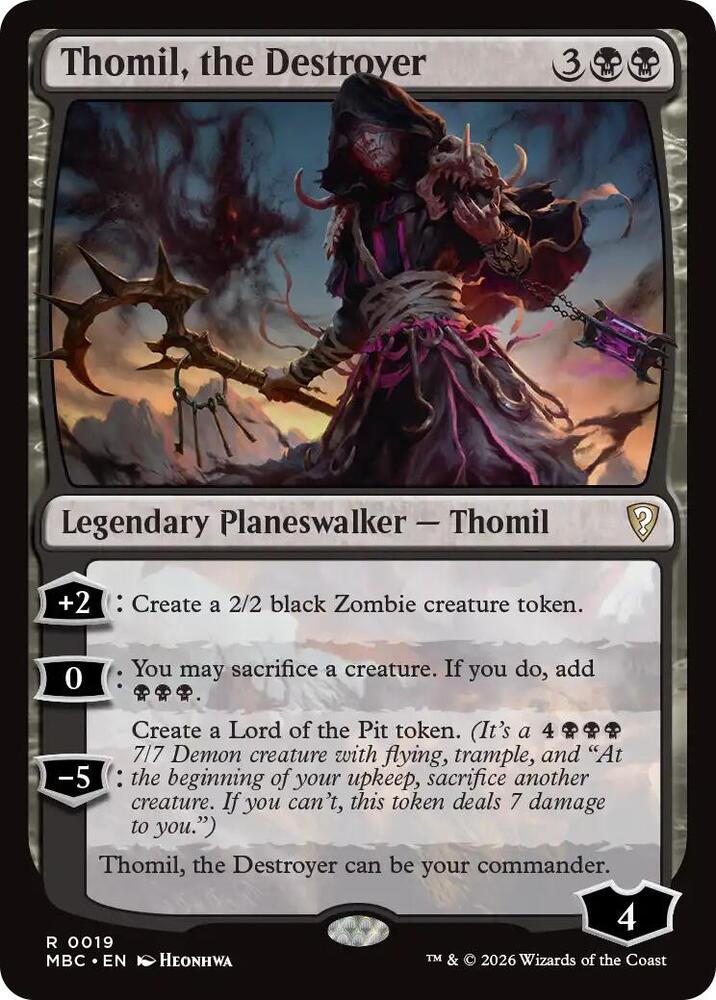 Thomil, the Destroyer (19) [Mystery Booster Commander Edition] | Boutique FDB TCG