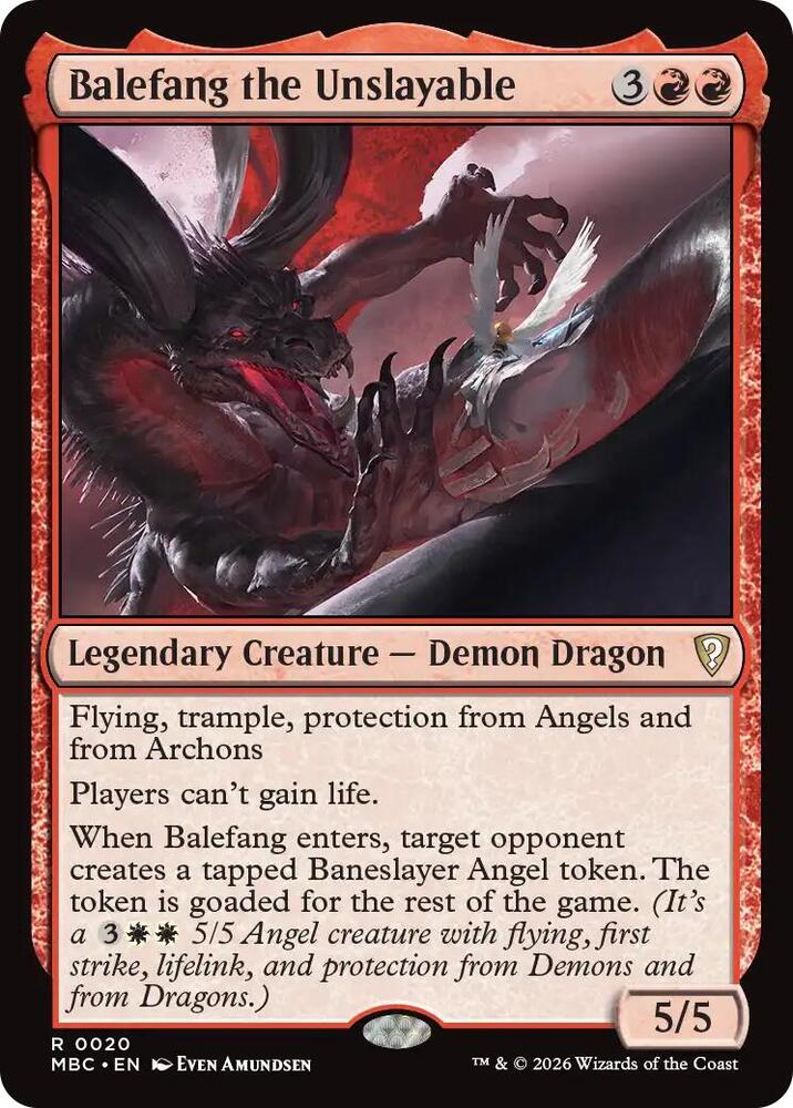Balefang the Unslayable (20) [Mystery Booster Commander Edition] | Boutique FDB TCG