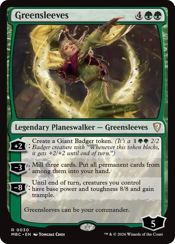 Greensleeves (30) [Mystery Booster Commander Edition] | Boutique FDB TCG