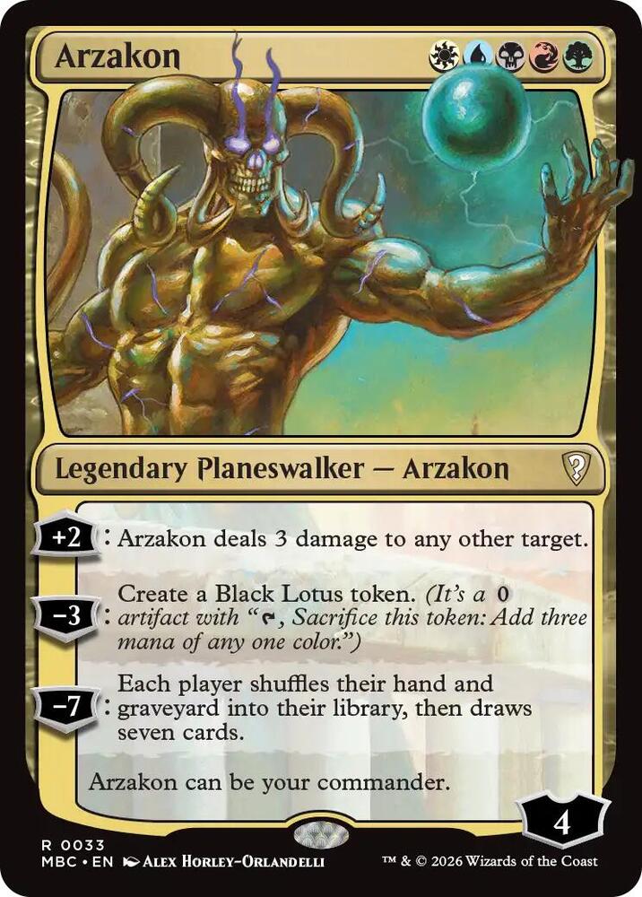 Arzakon (33) [Mystery Booster Commander Edition] | Boutique FDB TCG