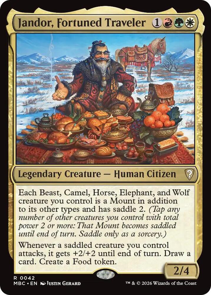 Jandor, Fortuned Traveler (42) [Mystery Booster Commander Edition] | Boutique FDB TCG