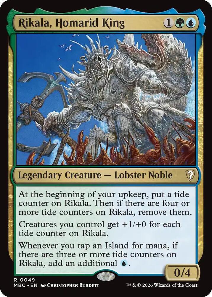 Rikala, Homarid King (49) [Mystery Booster Commander Edition] | Boutique FDB TCG