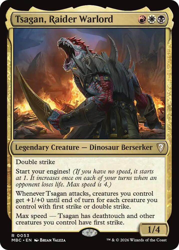 Tsagan, Raider Warlord (53) [Mystery Booster Commander Edition] | Boutique FDB TCG