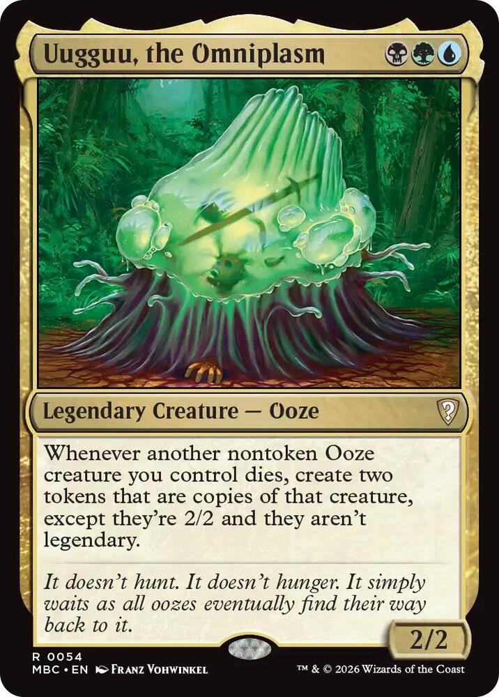Uugguu, the Omniplasm (54) [Mystery Booster Commander Edition] | Boutique FDB TCG