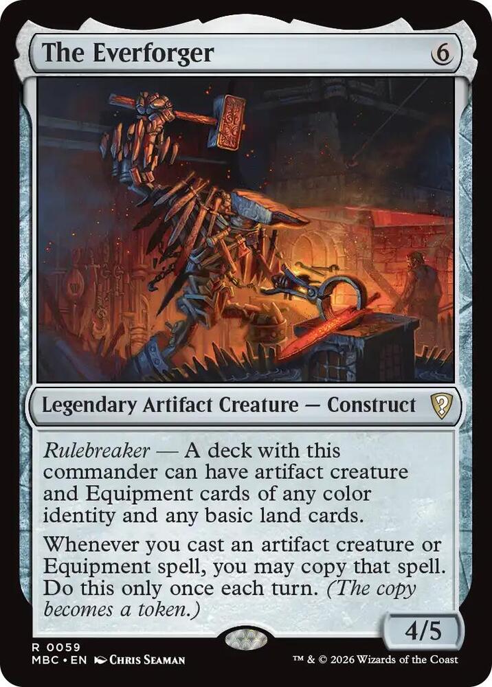 The Everforger (59) [Mystery Booster Commander Edition] | Boutique FDB TCG