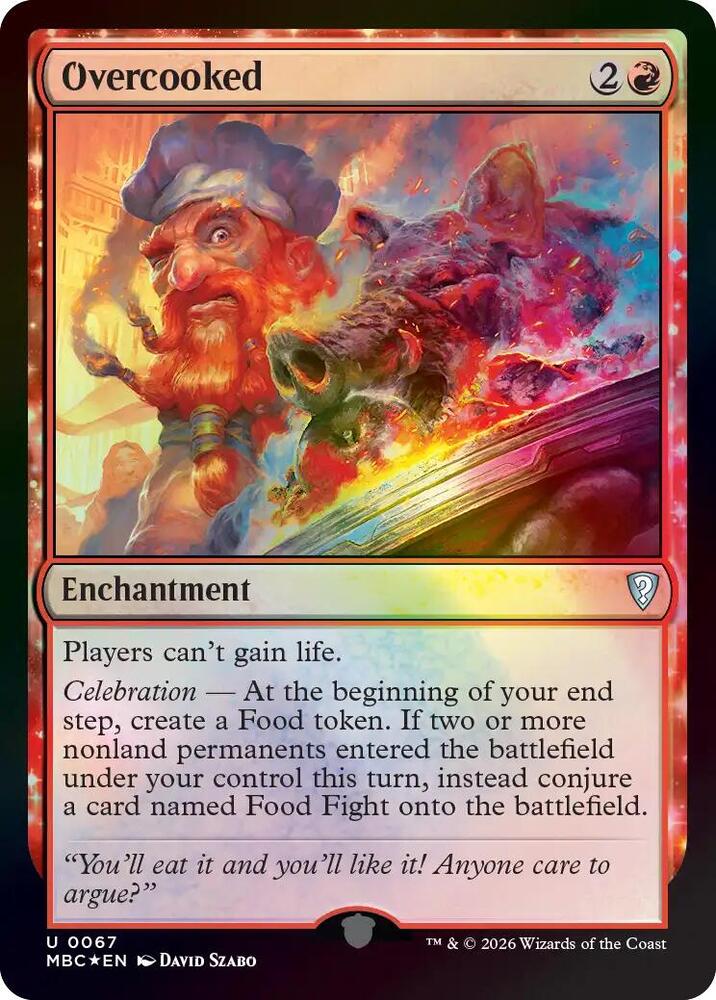 Overcooked (67) [Mystery Booster Commander Edition] | Boutique FDB TCG