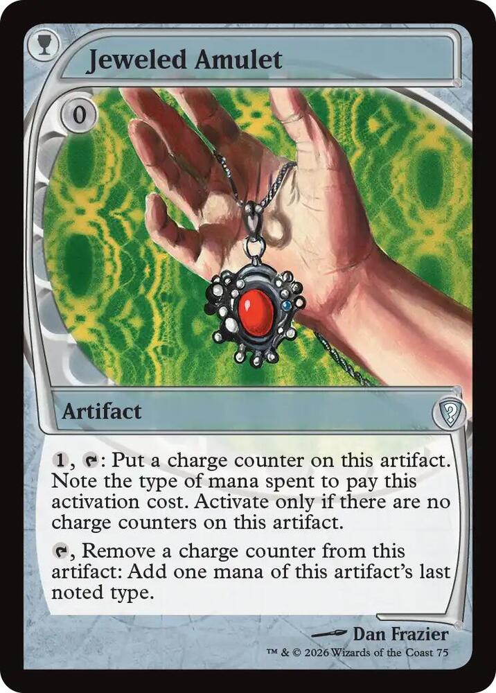 Jeweled Amulet (Future Sight) (75) [Mystery Booster Commander Edition] | Boutique FDB TCG