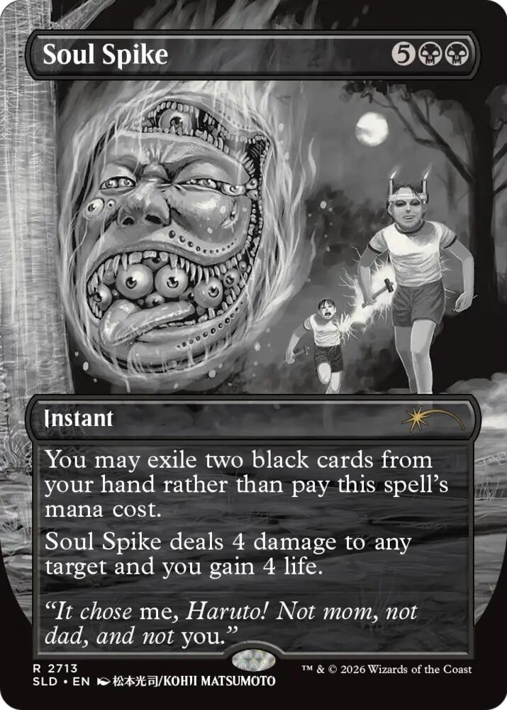 Soul Spike (2713) [Secret Lair Drop] | Boutique FDB TCG