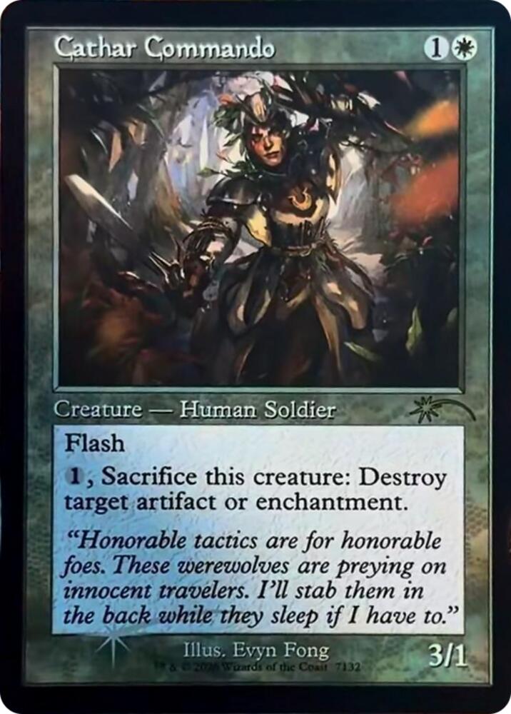 Cathar Commando (Retro Frame) (7132) [Secret Lair Drop] | Boutique FDB TCG