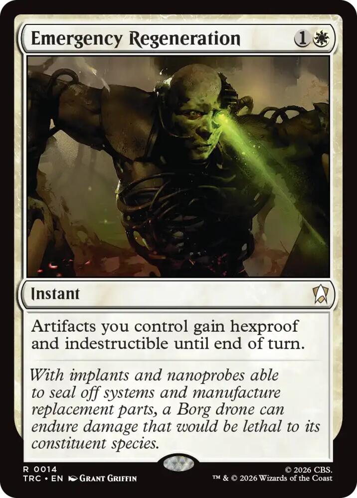 Emergency Regeneration (Surge Foil) (14) [Star Trek Commander] | Boutique FDB TCG