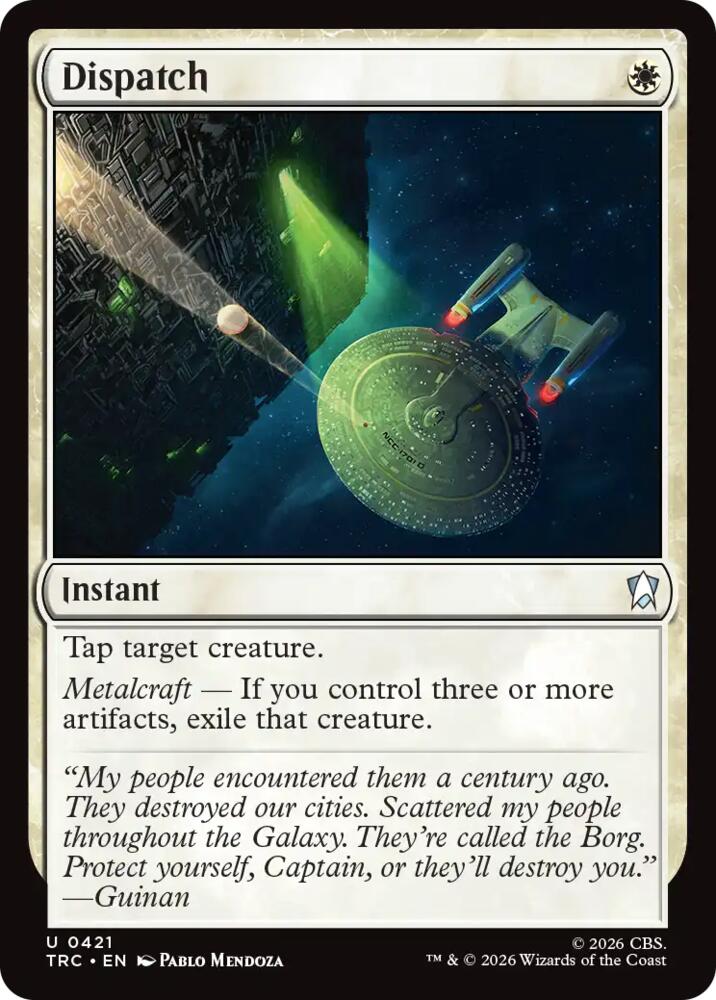 Dispatch (Surge Foil) (421) [Star Trek Commander] | Boutique FDB TCG