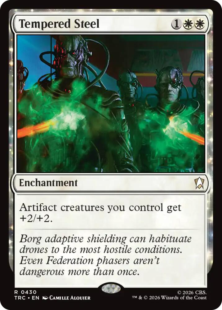 Tempered Steel (Surge Foil) (430) [Star Trek Commander] | Boutique FDB TCG