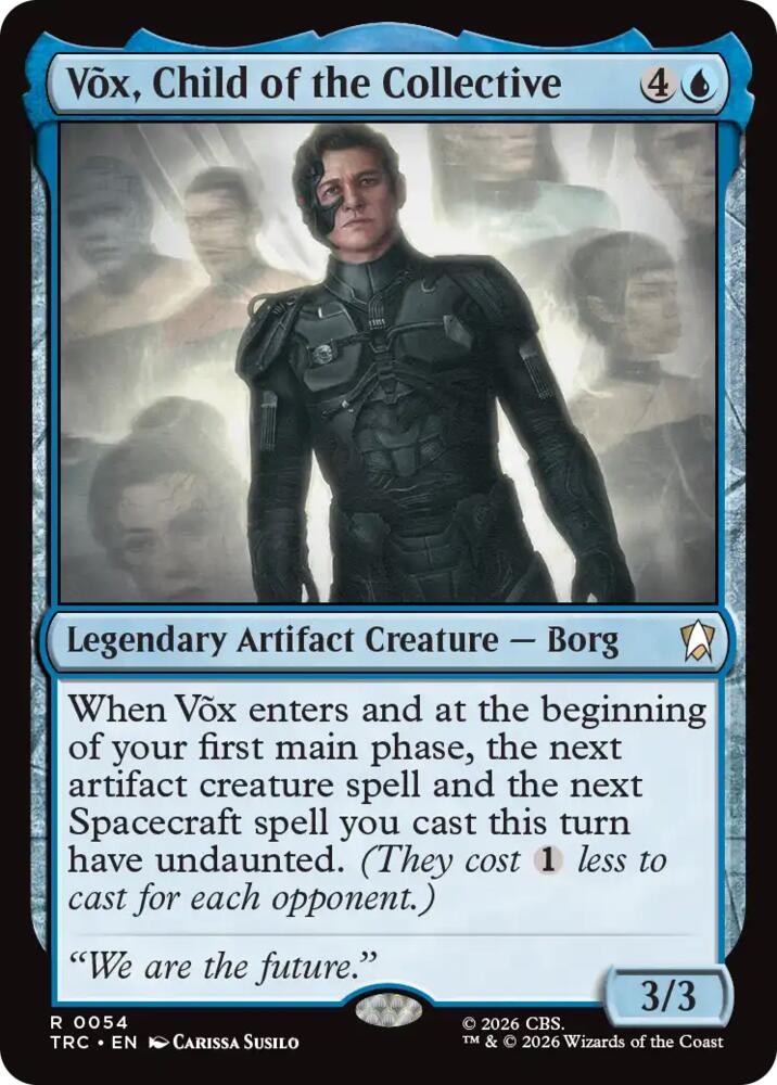 Vox, Child of the Collective (Surge Foil) (54) [Star Trek Commander] | Boutique FDB TCG