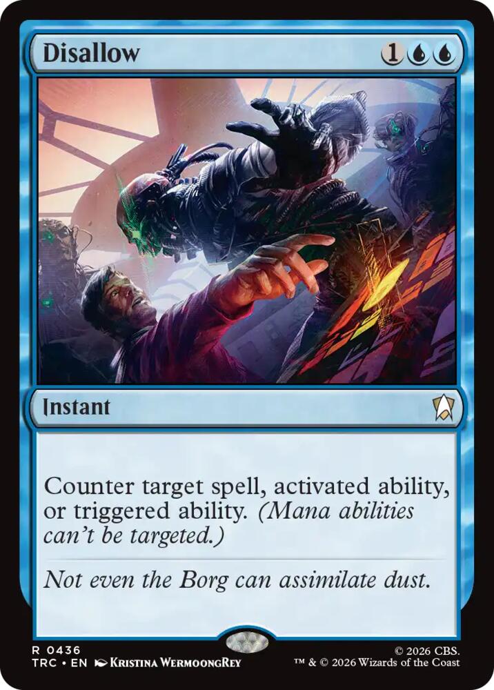 Disallow (Surge Foil) (436) [Star Trek Commander] | Boutique FDB TCG