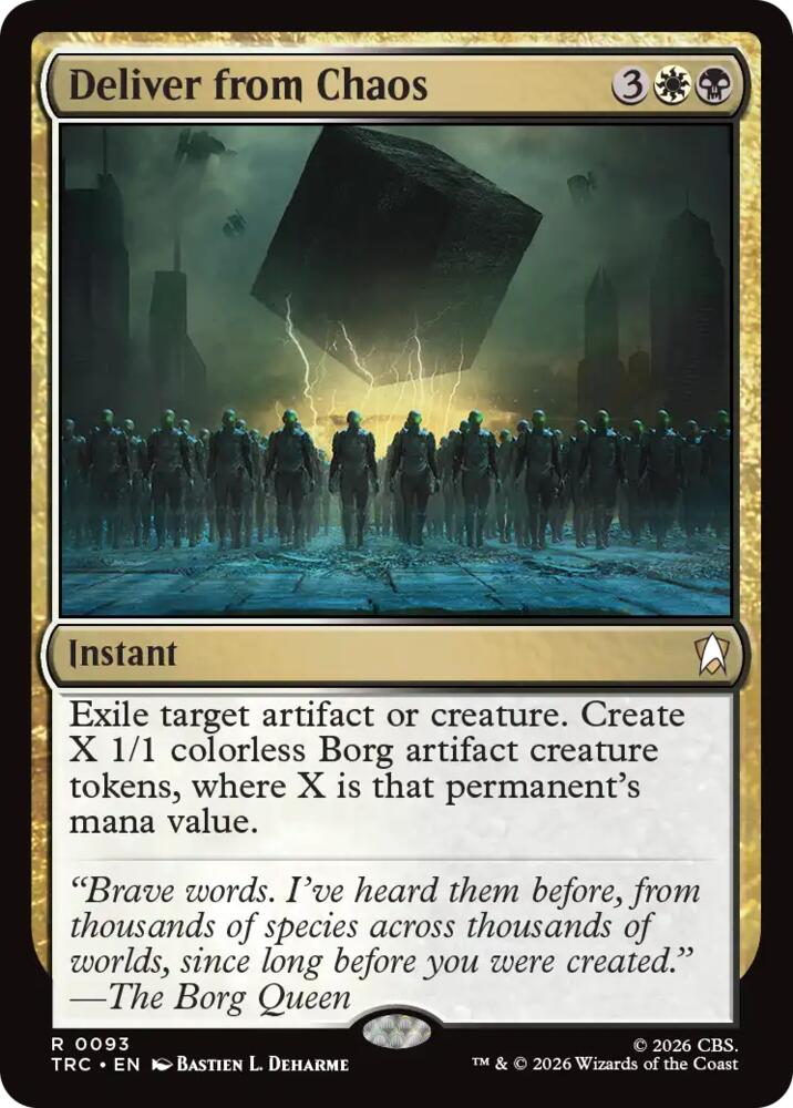 Deliver from Chaos (93) [Star Trek Commander] | Boutique FDB TCG
