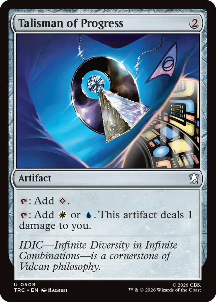 Talisman of Progress (508) [Star Trek Commander] | Boutique FDB TCG