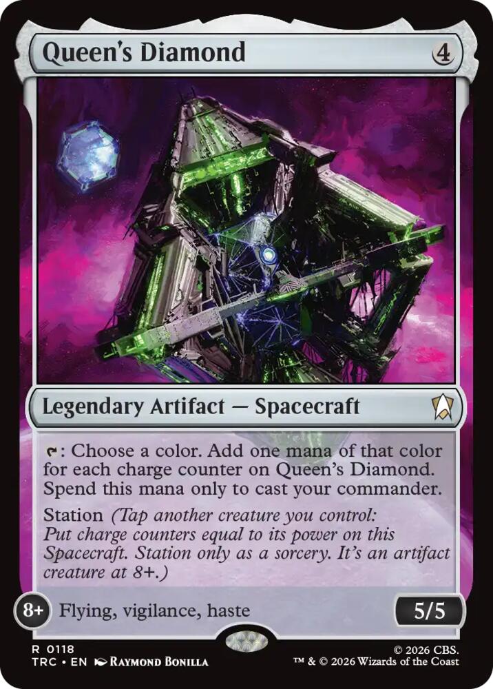 Queen's Diamond (Surge Foil) (118) [Star Trek Commander] | Boutique FDB TCG