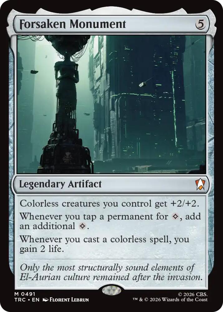 Forsaken Monument (Surge Foil) (491) [Star Trek Commander] | Boutique FDB TCG