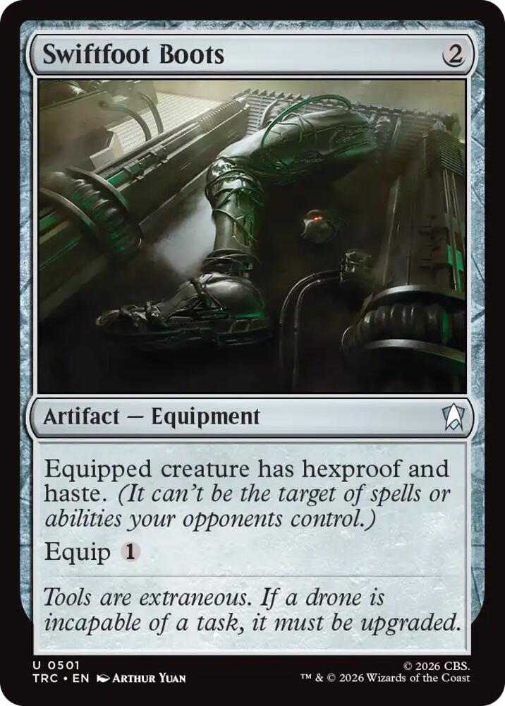 Swiftfoot Boots (Surge Foil) (501) [Star Trek Commander] | Boutique FDB TCG
