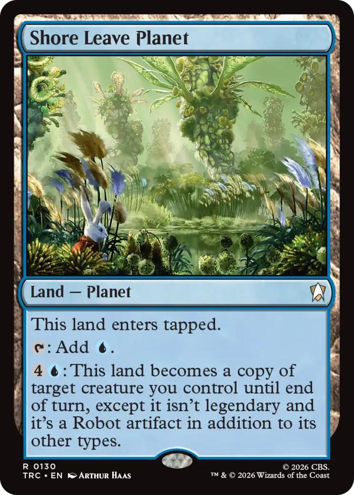 Shore Leave Planet (Surge Foil) (130) [Star Trek Commander] | Boutique FDB TCG