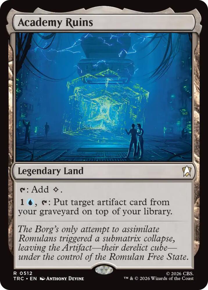Academy Ruins (Surge Foil) (512) [Star Trek Commander] | Boutique FDB TCG