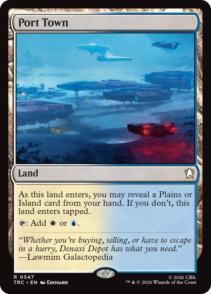 Port Town (Surge Foil) (547) [Star Trek Commander] | Boutique FDB TCG