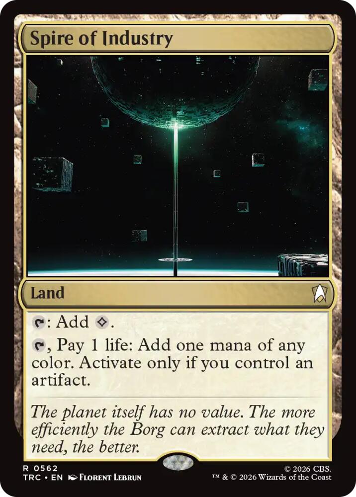 Spire of Industry (Surge Foil) (562) [Star Trek Commander] | Boutique FDB TCG