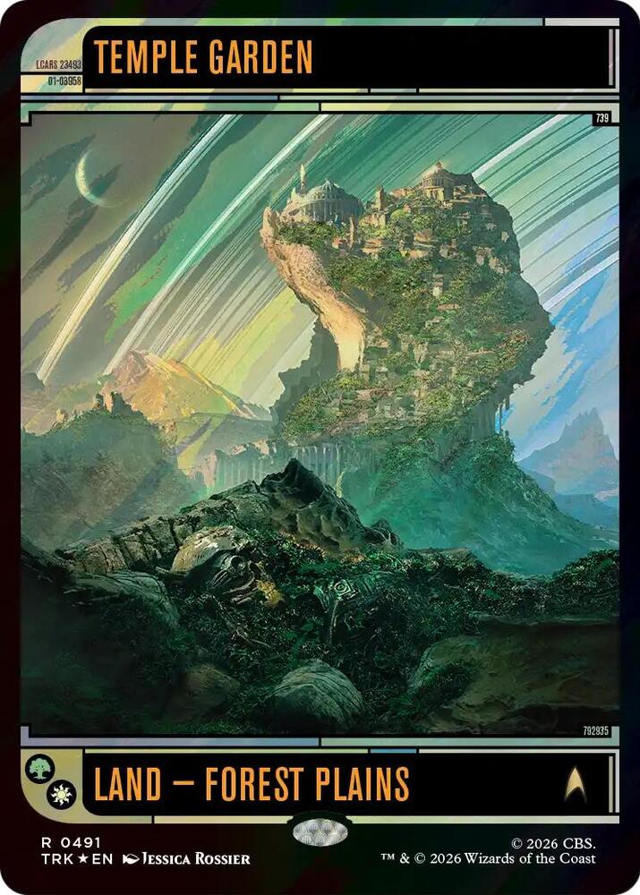 Temple Garden (Surge Foil) (491) [Star Trek] | Boutique FDB TCG