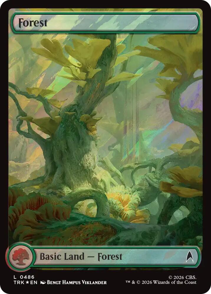 Forest (0486) (Surge Foil) [Star Trek] | Boutique FDB TCG