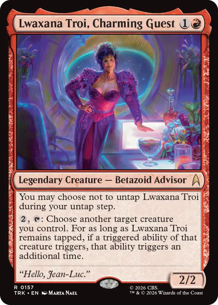 Lwaxana Troi, Charming Guest (157) [Star Trek] | Boutique FDB TCG