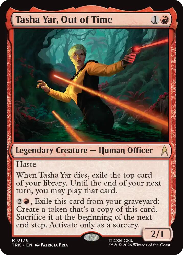 Tasha Yar, Out of Time (176) [Star Trek] | Boutique FDB TCG