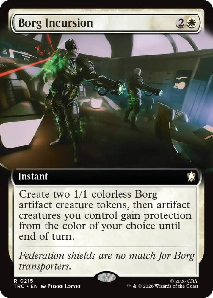Borg Incursion (Extended Art) (215) [Star Trek Commander] | Boutique FDB TCG
