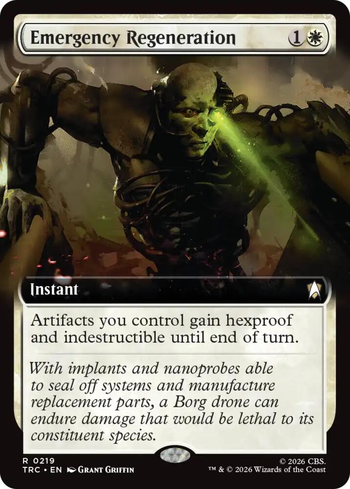 Emergency Regeneration (Extended Art) (219) [Star Trek Commander] | Boutique FDB TCG