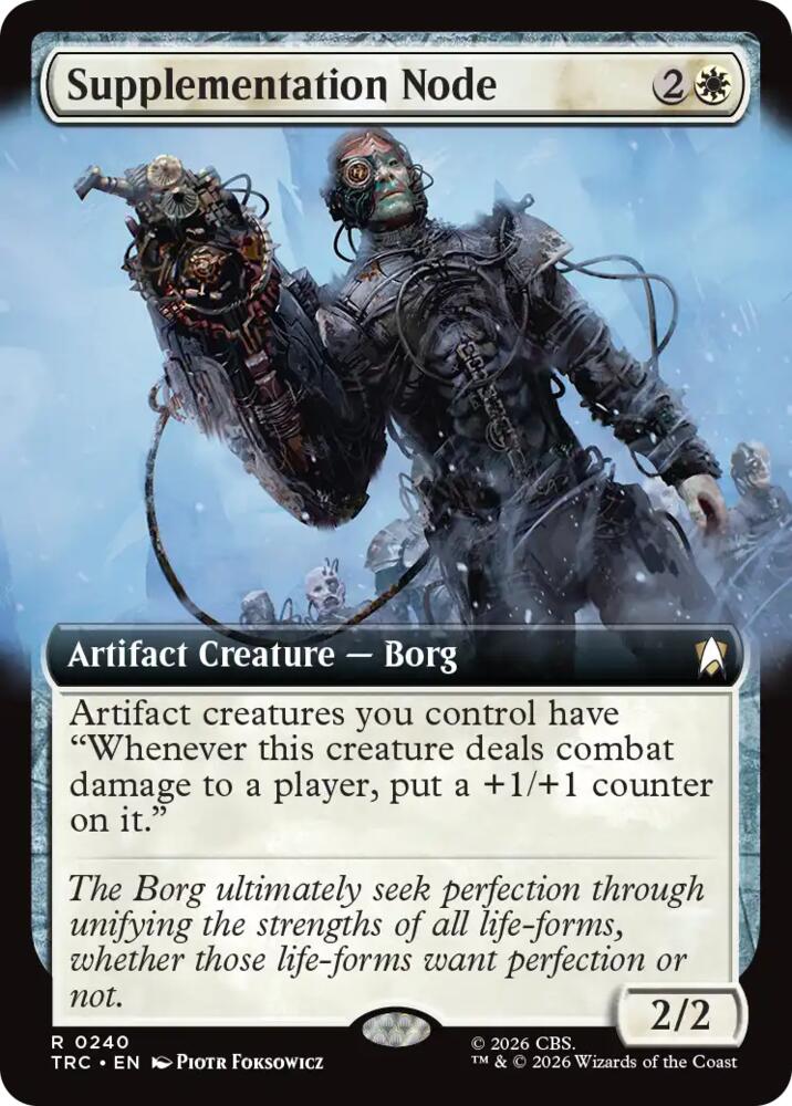 Supplementation Node (Extended Art) (240) [Star Trek Commander] | Boutique FDB TCG