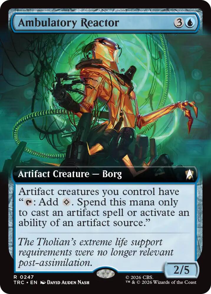 Ambulatory Reactor (Extended Art) (247) [Star Trek Commander] | Boutique FDB TCG