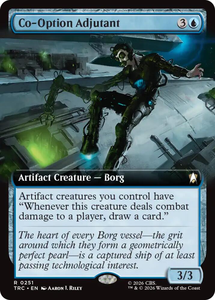 Co-Option Adjutant (Extended Art) (251) [Star Trek Commander] | Boutique FDB TCG