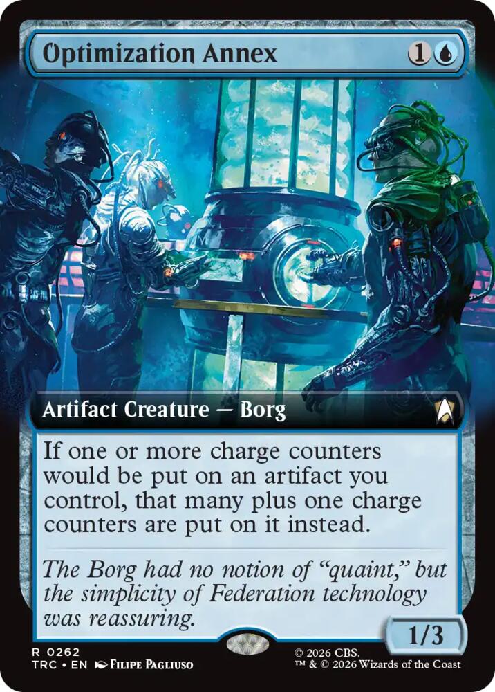 Optimization Annex (Extended Art) (262) [Star Trek Commander] | Boutique FDB TCG